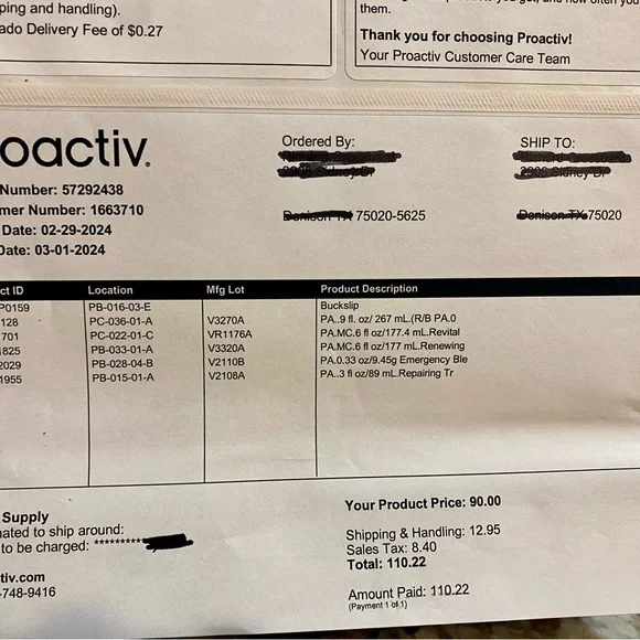 Proactiv skin Care Replenishment Kit! New in box! - Picture 3 of 7